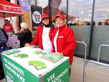 otvoritev trgovine Spar